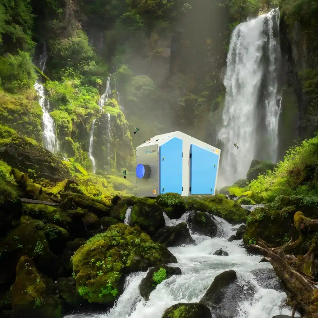 Macchinario coolibri cascata – progetti di rendering 3D LIGHTHUG
